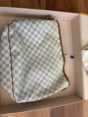 LOUIS VUITTON Damier Azur Delightful PM
